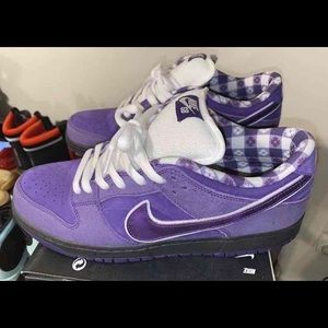 nike sb dunk purple lobster